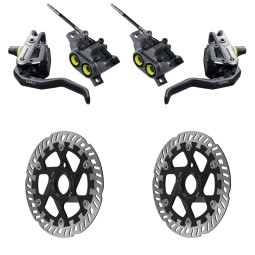 Sada brzd MAGURA GUSTAV PRO + Kotouče MDR-P Center Lock (180+180)