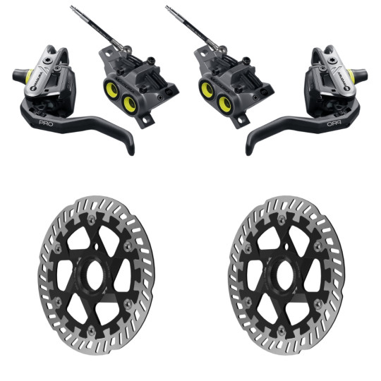 Sada brzd MAGURA GUSTAV PRO + Kotouče MDR-P Center Lock (180+180)