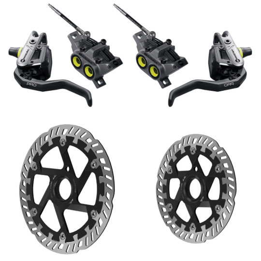 Sada brzd MAGURA GUSTAV PRO + Kotouče MDR-P Center Lock (203+180)