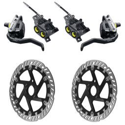 Sada brzd MAGURA GUSTAV PRO + Kotouče MDR-P Center Lock (203+203)