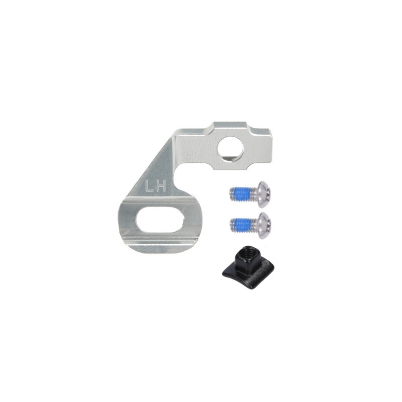 Adaptér brzdové páky HOPE Tech 4, Tech 4 EVO pro řazení SRAM Matchmaker, stříbrný, levý