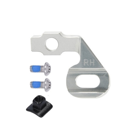 Adaptér brzdové páky HOPE Tech 4, Tech 4 EVO pro řazení SRAM Matchmaker, stříbrný, pravý