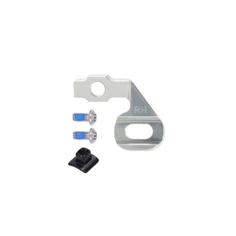 Adaptér brzdové páky HOPE Tech 4, Tech 4 EVO pro řazení SRAM Matchmaker, stříbrný, pravý