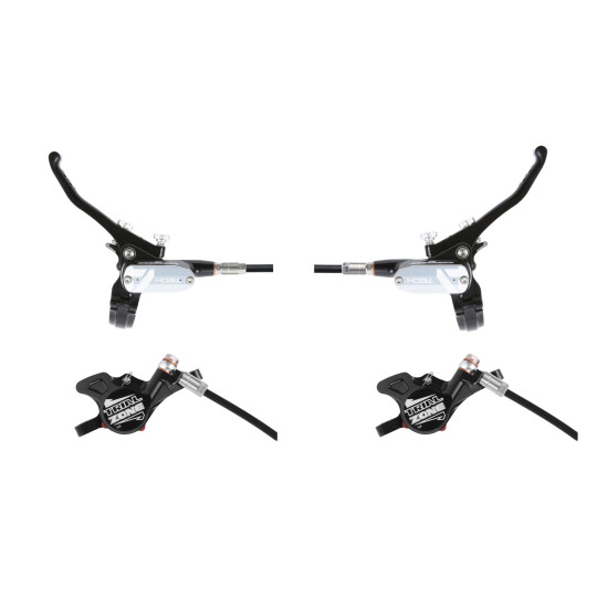 Sada brzd HOPE Tech 4 Trial Zone, kevlarová hadička, černá-černá