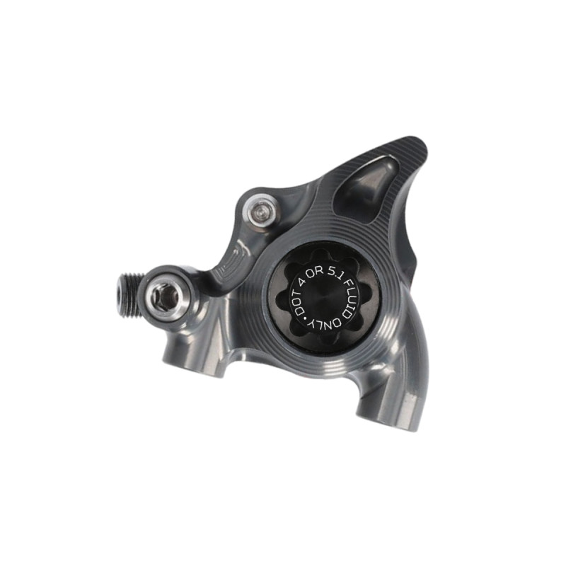 Brzdový třmen HOPE RX2, Flat Mount 34mm, DOT brzdová kapalina, šedý