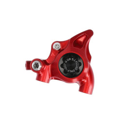 Brake caliper HOPE RX2, Flat Mount 34mm, DOT fluid, red