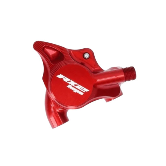 Brzdový třmen HOPE RX2, Flat Mount 34mm, červený