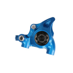 Brzdový třmen HOPE RX2, Flat Mount 34mm, DOT brzdová kapalina, modrý