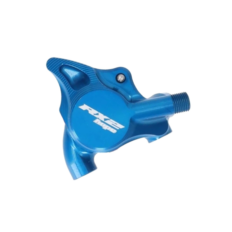 Brzdový třmen HOPE RX2, Flat Mount 34mm, modrý