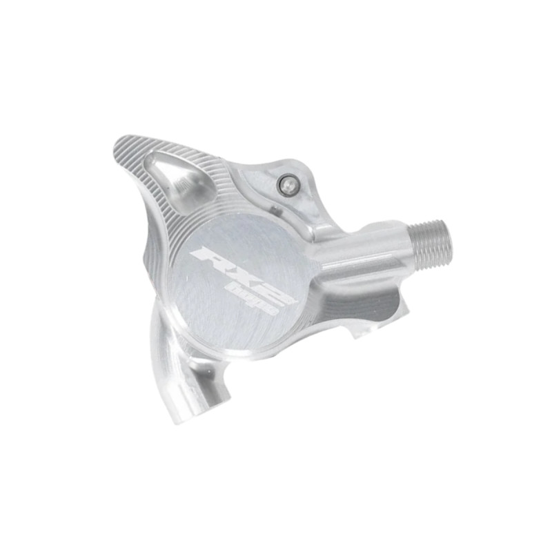 Brzdový třmen HOPE RX2, Flat Mount 34mm, stříbrný