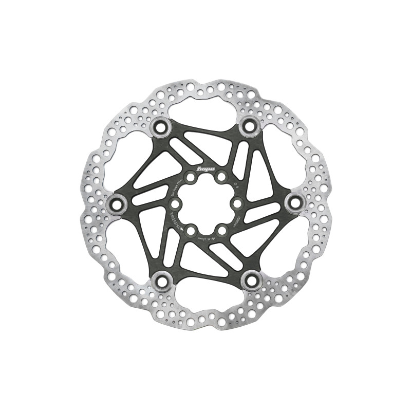 Brzdový kotouč HOPE Floating, šedý, 180mm