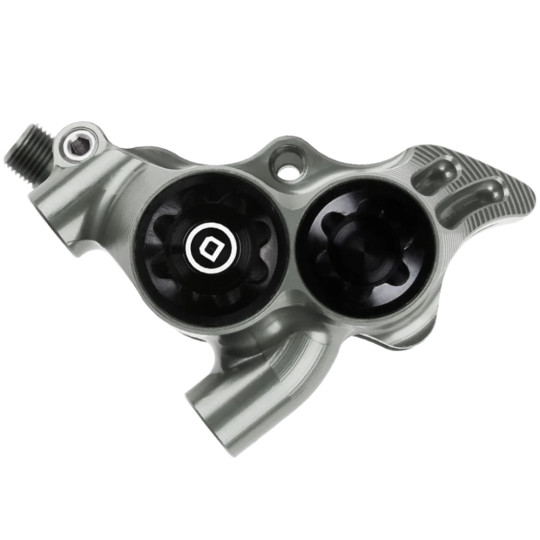 Brake caliper HOPE RX4+, Flat Mount 34mm, smoke, DOT fluid