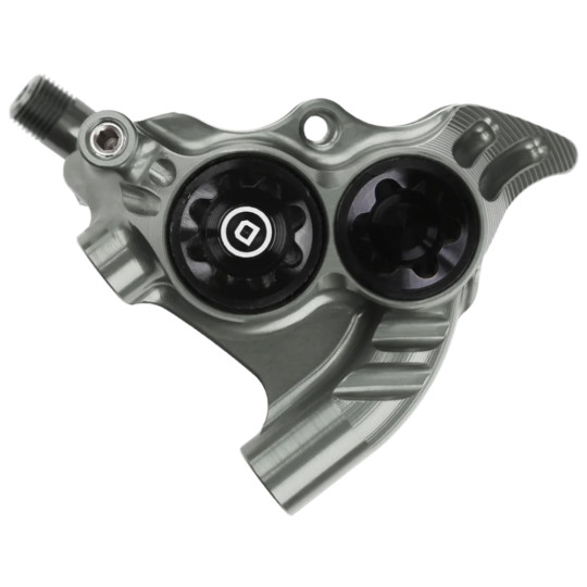 Brzdový třmen HOPE RX4+, Flat Mount 34mm, +20mm, DOT kapalina, šedý