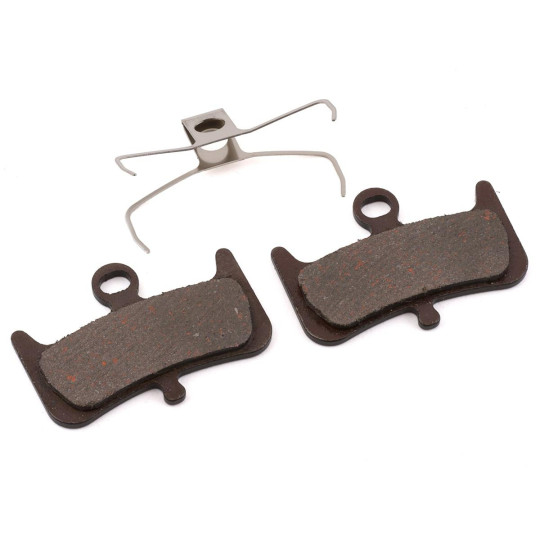 Brzdové destičky HAYES Dominion A4, T4, semi-metalické T106, ocelová základna