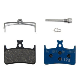 Brzdové destičky HOPE E4, RX4+ SL, RX4+, RX4 Shimano, M4, road, modré