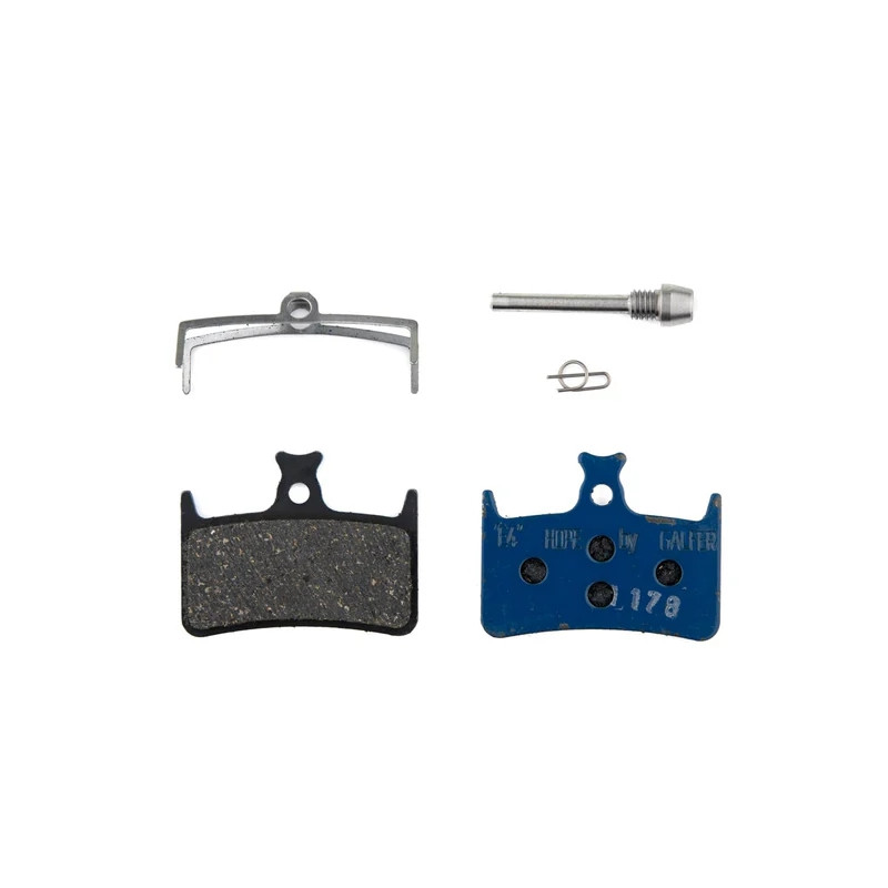 Brake pads HOPE E4, RX4+ SL, RX4+, RX4 Shimano, M4, road, blue