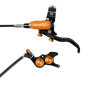 Disc brake HOPE Tech 4 EVO GR4, kevlar hose, black-orange, left