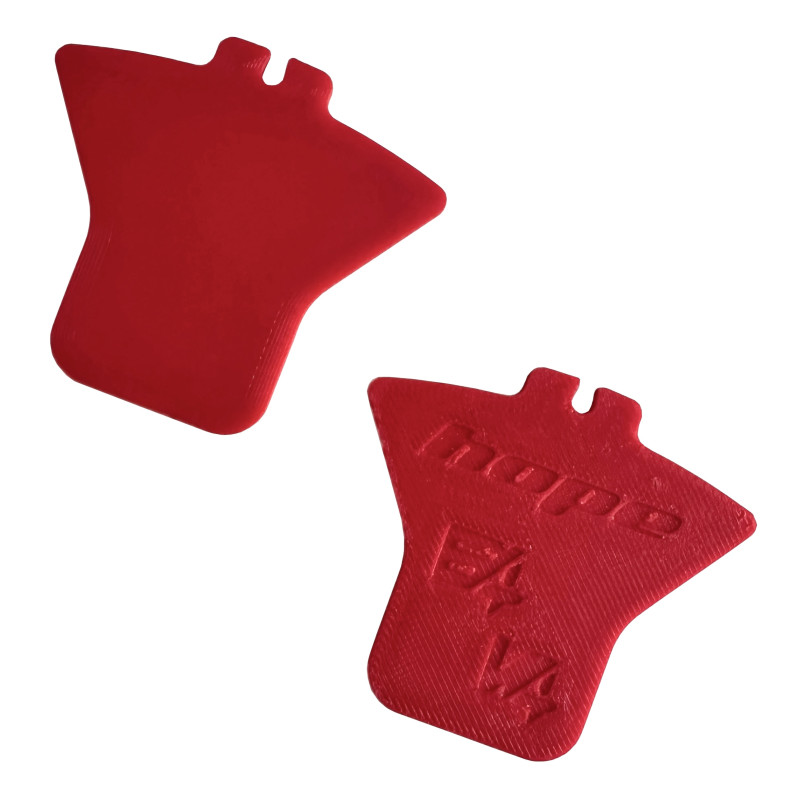 Přepravní vložka pro brzdové třmeny HOPE V4, E4, červená