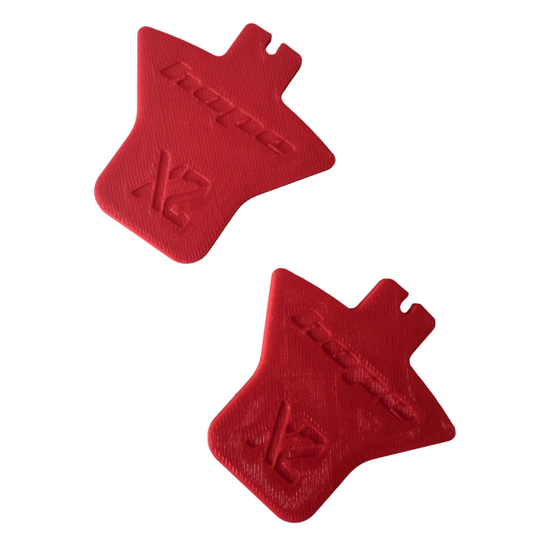 Přepravní vložka pro brzdové třmeny HOPE RX2, X2, červená