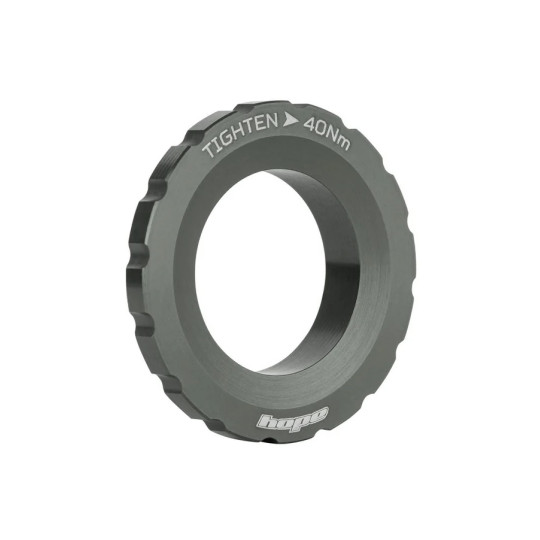 HOPE Center Lock matice, pevná osa 12, 15, 20mm + rychlo-upínák, šedá