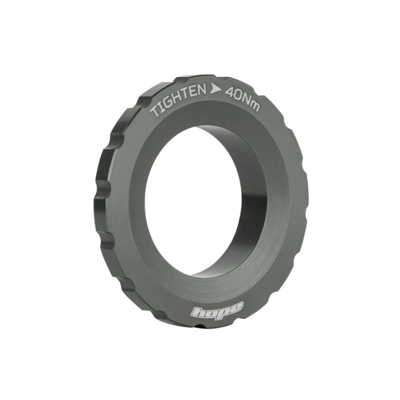 HOPE Center Lock matice, pevná osa 12, 15, 20mm + rychlo-upínák, šedá