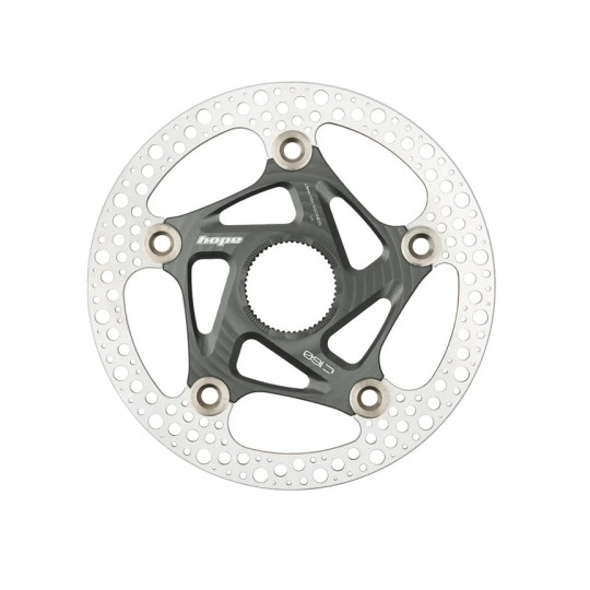 Brzdový kotouč HOPE Floating Road RX, Center Lock, šedý, 160mm