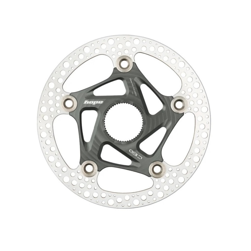 Brzdový kotouč HOPE Floating Road RX, Center Lock, šedý, 160mm