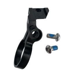 HOPE Tech 3, XCR Pro brake lever adapter, for SRAM AXS T-Type Pod shifter, black, left
