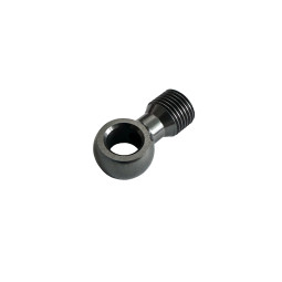 HOPE swivel banjo for 5mm hoses, smoke
